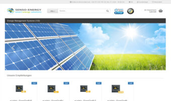 SENSO-ENERGY Webshop online!