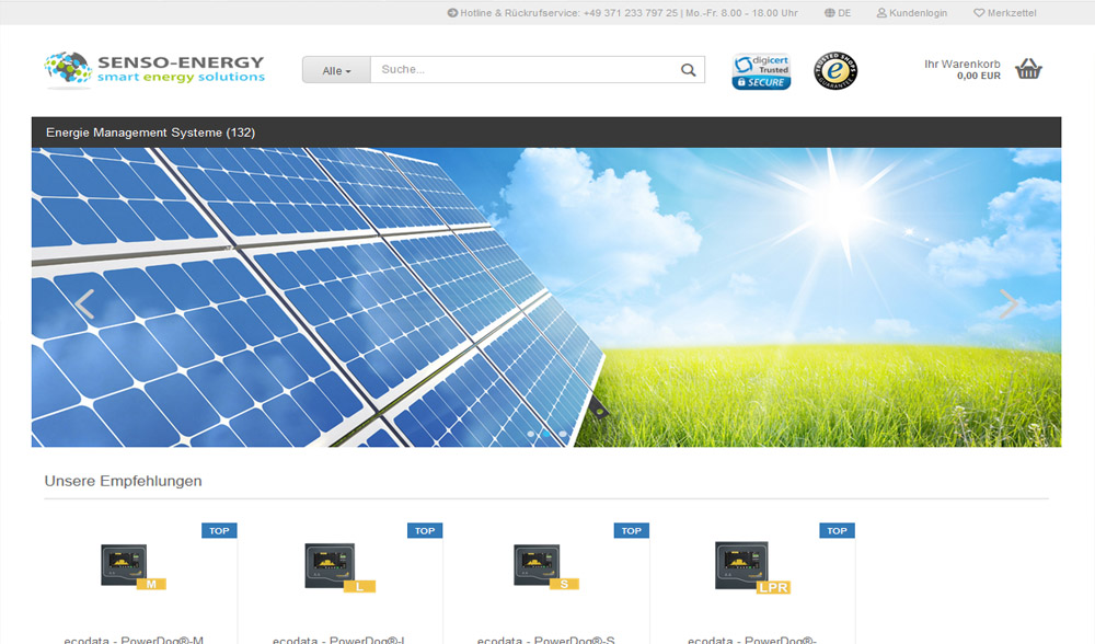 You are currently viewing SENSO-ENERGY Webshop online!